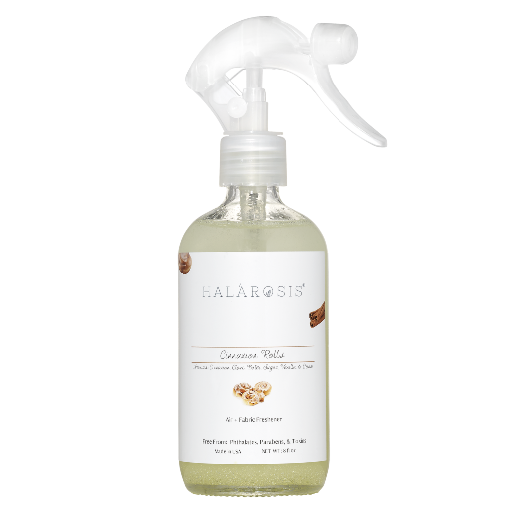 Cinnamon Rolls Scent Air Freshener Spray 8 fl oz Halarosis