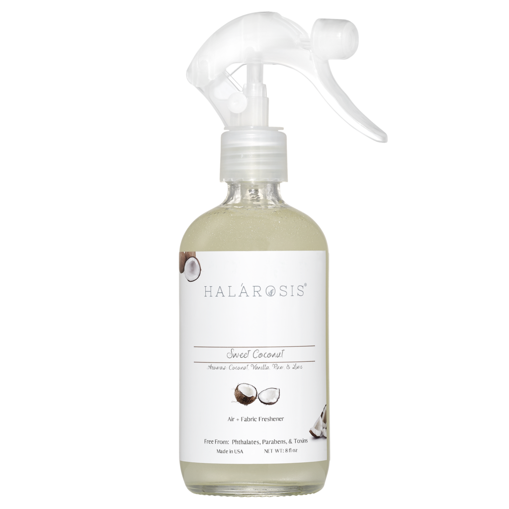 Sweet Coconut Scented Air Freshener Simple Ingredients Halárosis