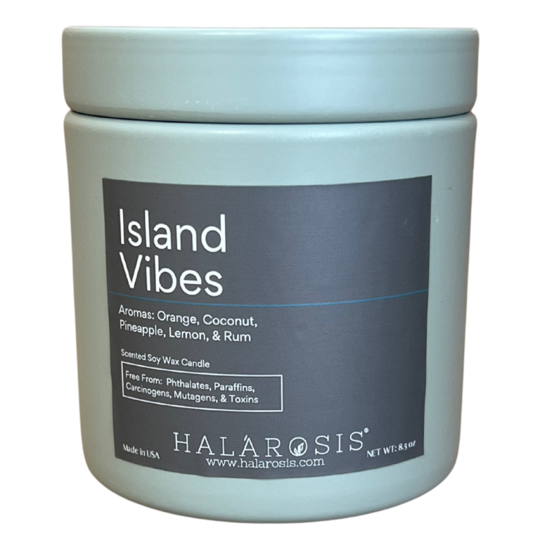 Island Scented Candle Island Vibes Safe & NonToxic
